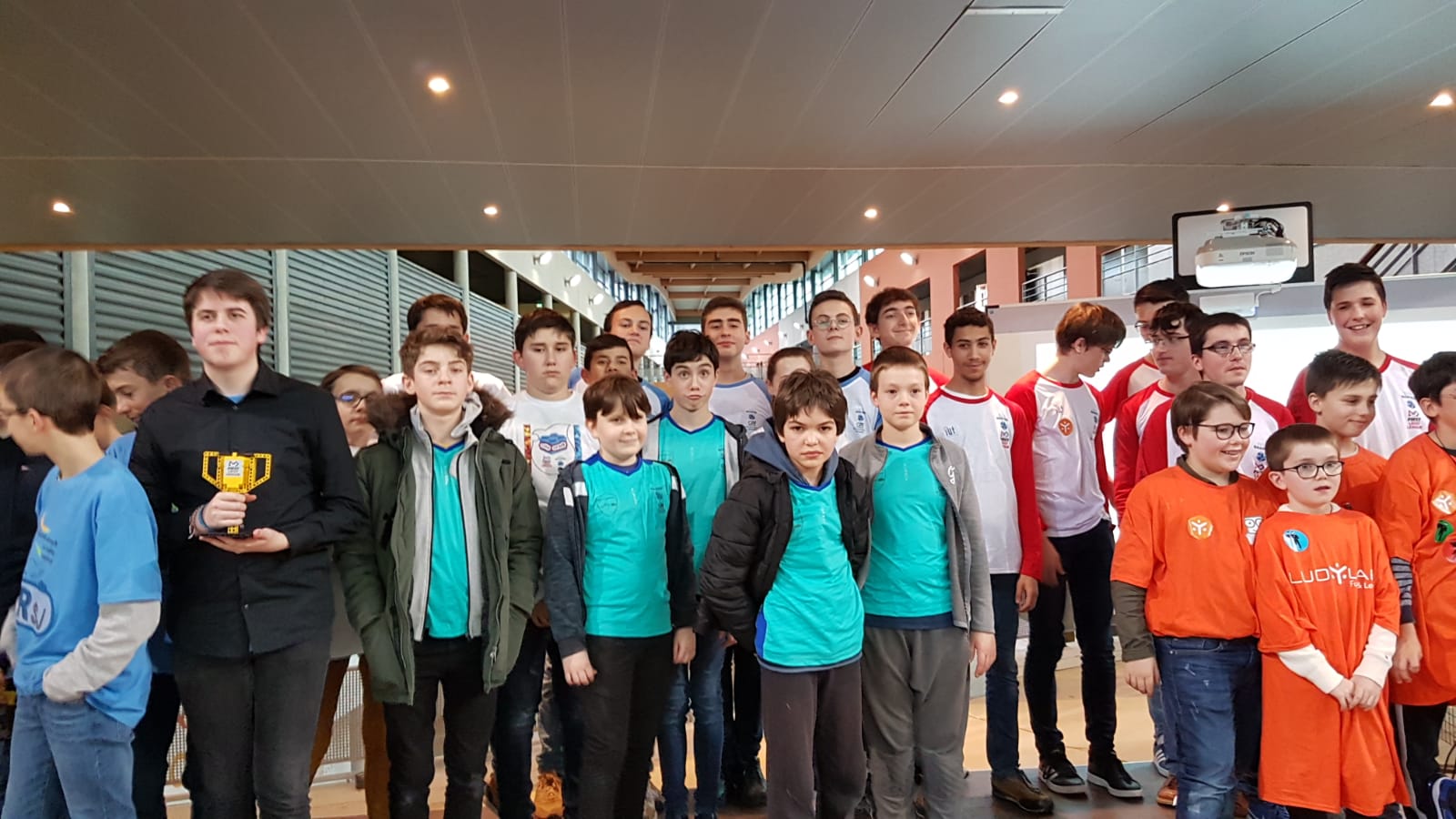 Janvier 2020 – Compétition de la First Lego League pour nos 3 équipes